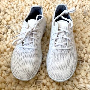 White Allbirds Tree Runners, Women's 9